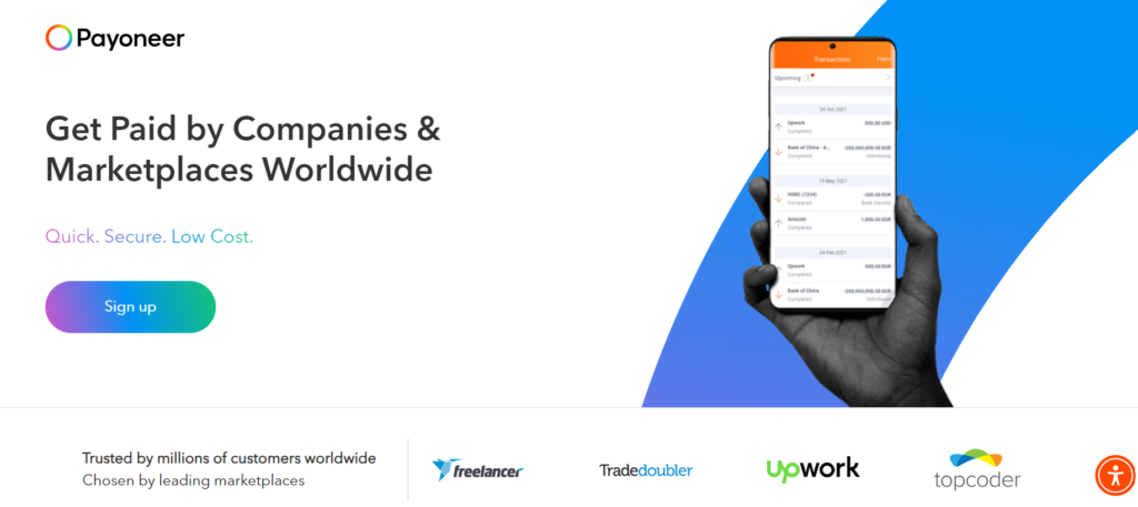 Setting Up a Payoneer Account