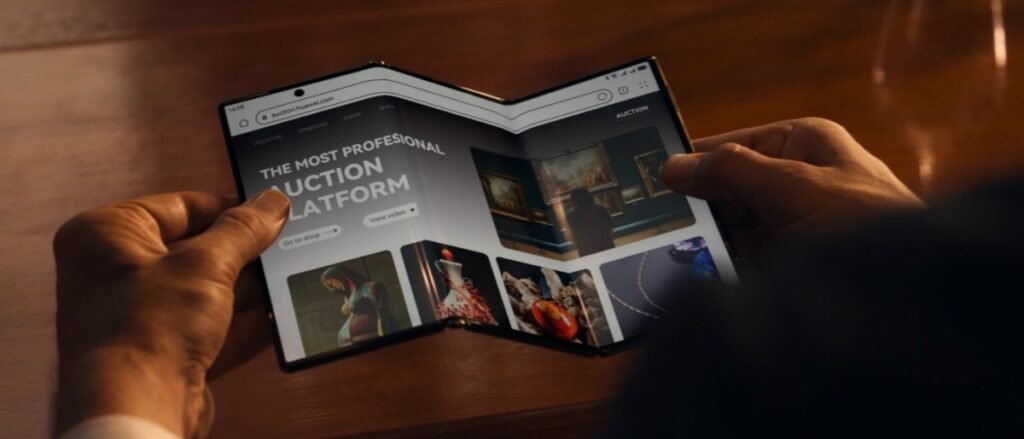 screenshot of Huawei Mate XT Ultimate display